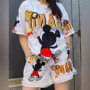 Embellished Short Tracksuit